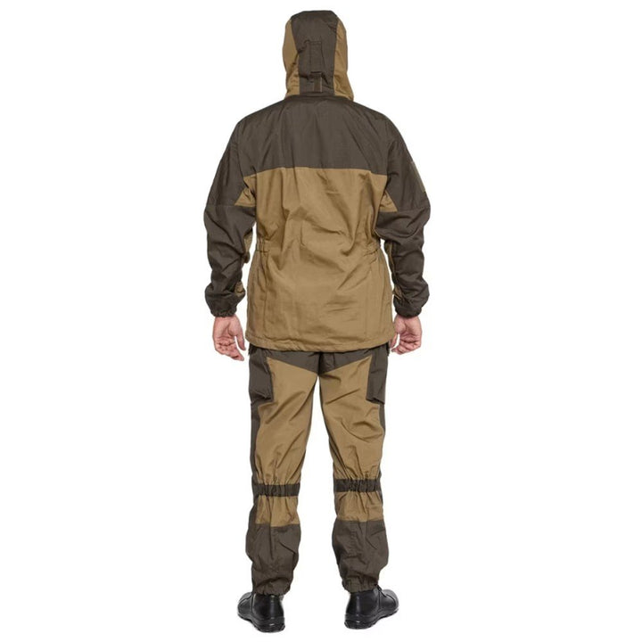Back view of the Gorka 3 Coyote uniform highlighting the durable fabric and fit.