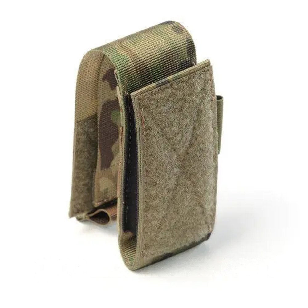 Angled view of multicam CAT tourniquet pouch