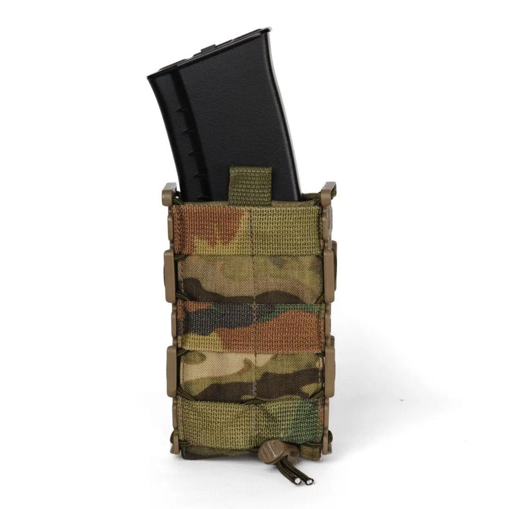 Multicam single mag pouch with AK AR magazine inserted