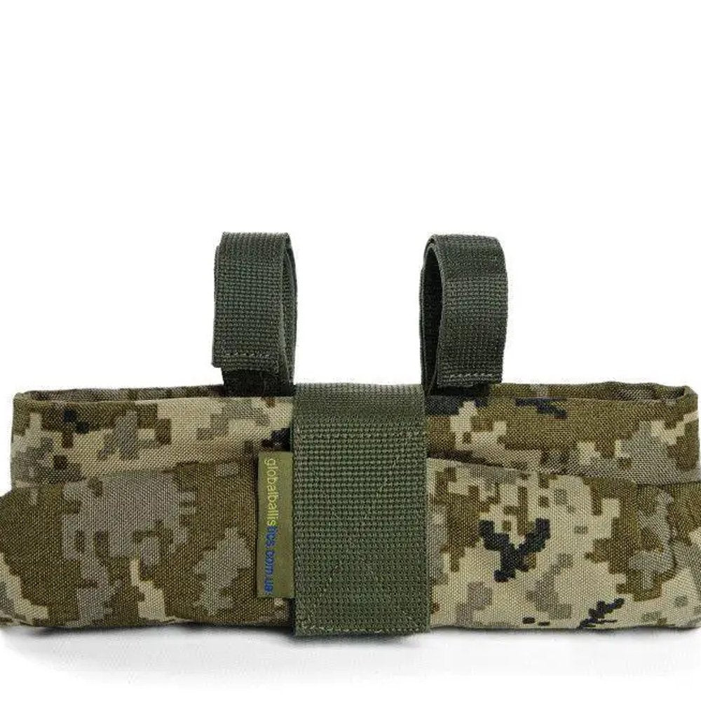 Back side of MM14 pixel MOLLE magazine pouch