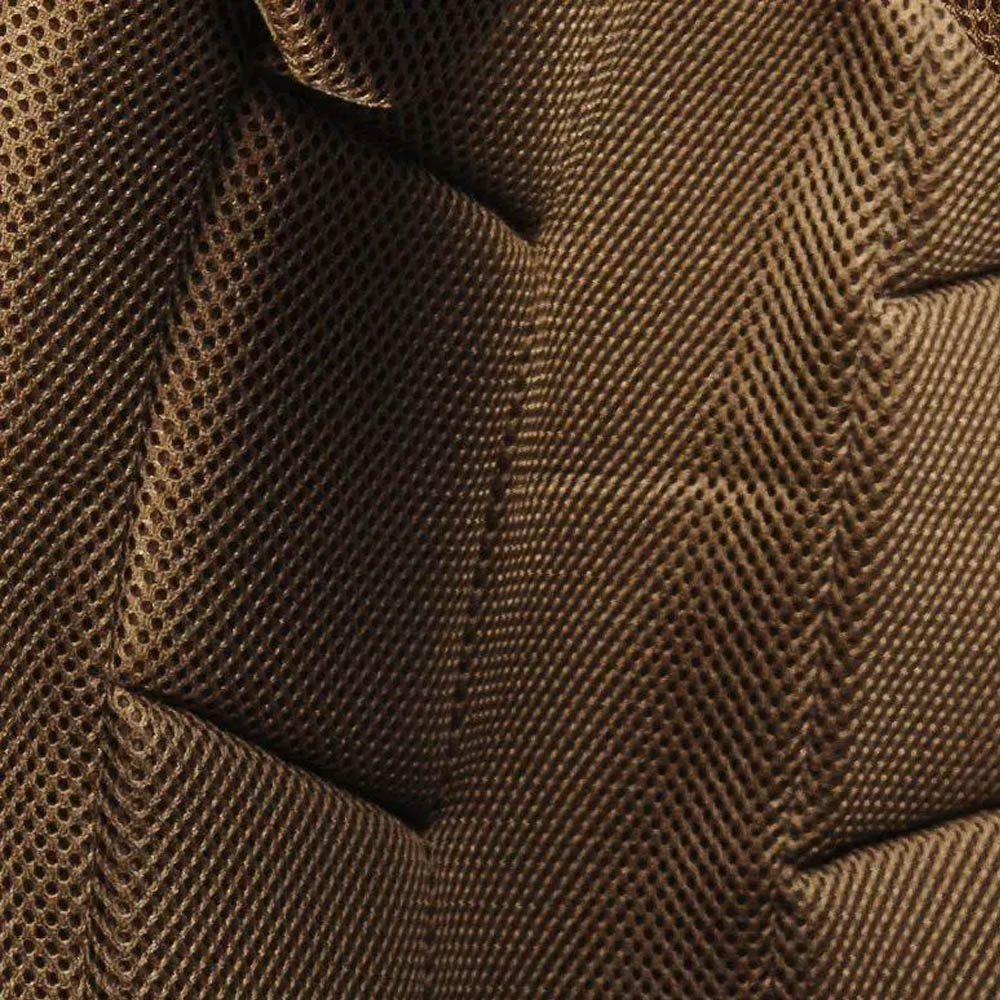MOLLE webbing close-up multicam vest