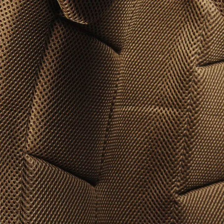 MOLLE webbing close-up multicam vest