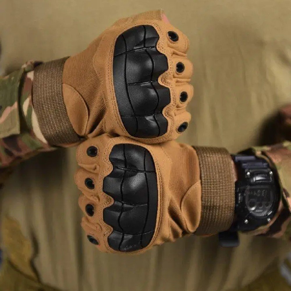 Fingerless Coyote Gloves Protection VT6011 (3)