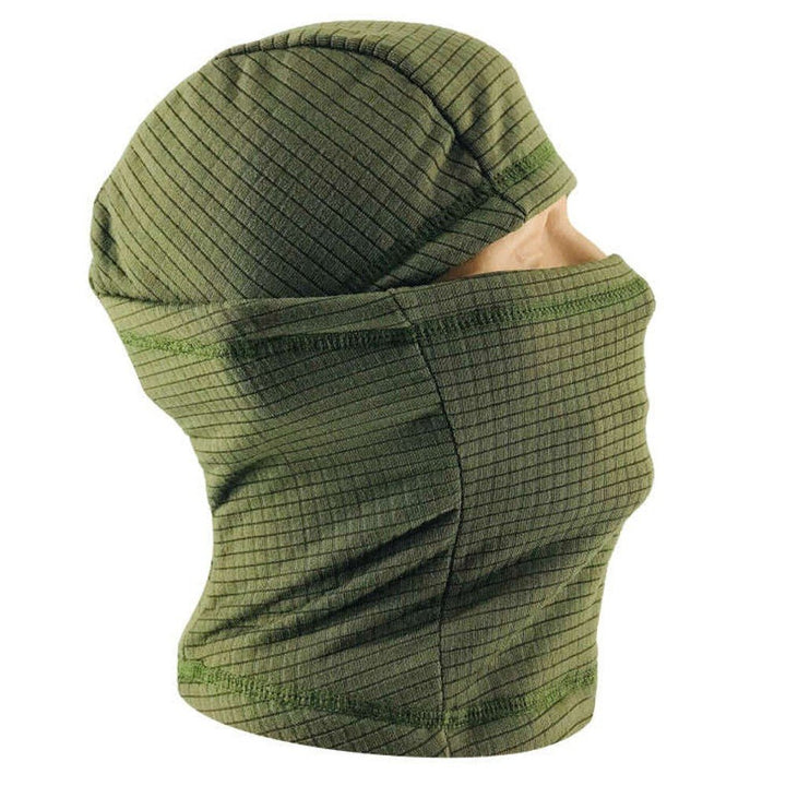 Olive Ninja Balaclava Side View