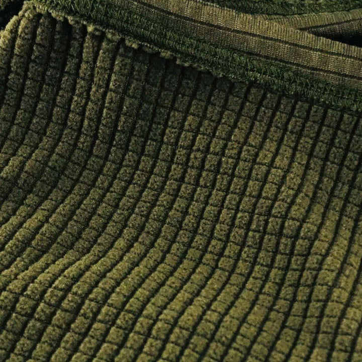Olive Ninja Balaclava Fabric Close-Up