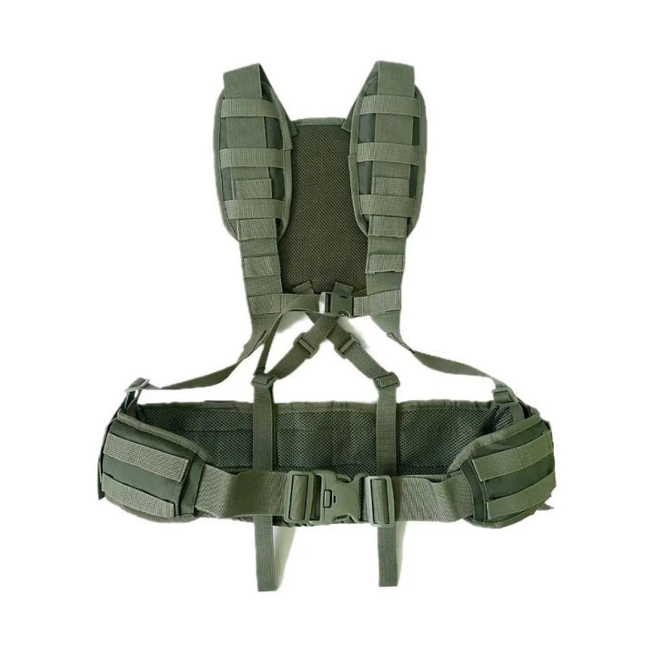 Tactical RPS Belt-Shoulder System for ZSU - Olive &amp; Khaki Unloading Gear, Adjustable MOLLE Strips