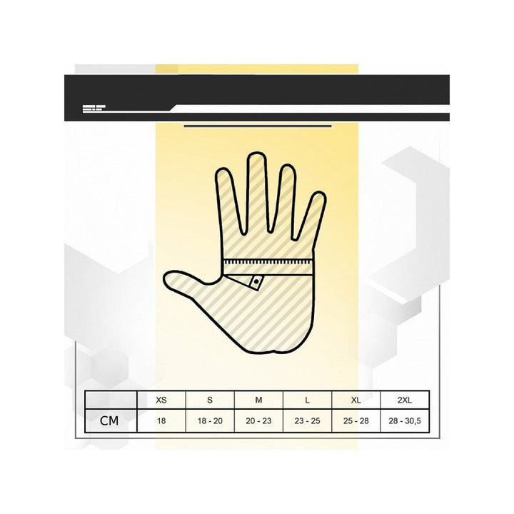 Gloves size chart