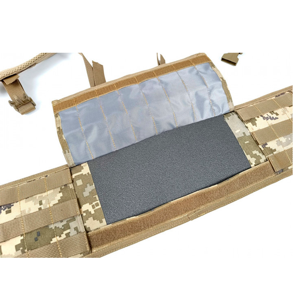 Tactical MOLLE Belt M1 – Pixel Camo MM-14 Load-Bearing Belt with Adjustable Shoulder Straps