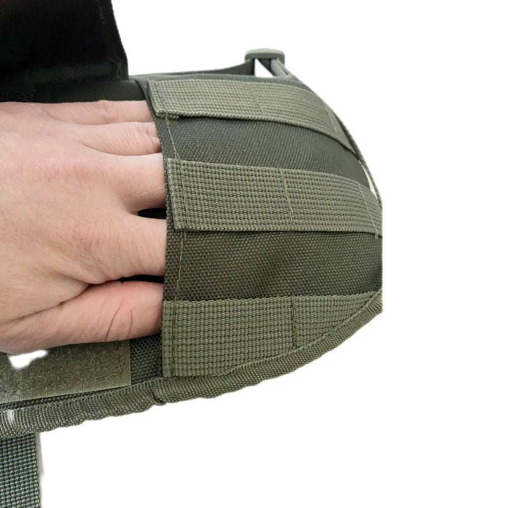 Tactical RPS Belt-Shoulder System for ZSU - Olive &amp; Khaki Unloading Gear, Adjustable MOLLE Strips (2)