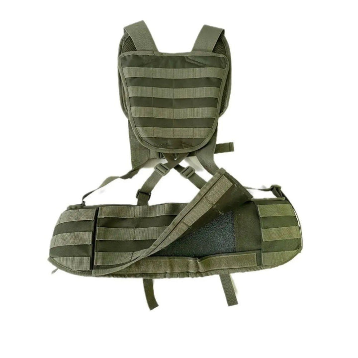 Tactical RPS Belt-Shoulder System for ZSU - Olive &amp; Khaki Unloading Gear, Adjustable MOLLE Strips (2)