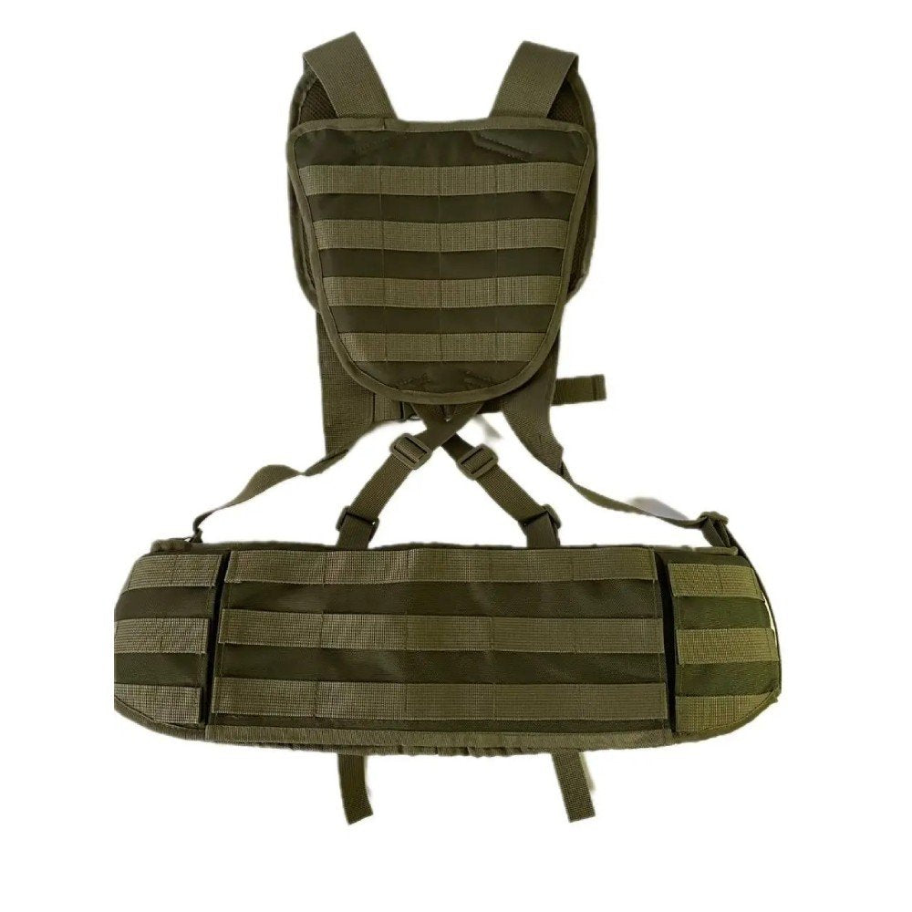 Tactical RPS Belt-Shoulder System for ZSU - Olive & Khaki Unloading Gear, Adjustable MOLLE Strips (2)
