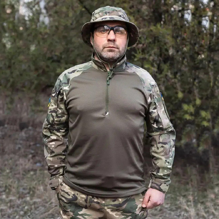 Ukrainian Army Longsleeve UBACS Multicam Combat Shirt – Tactical RipStop Army Shirt