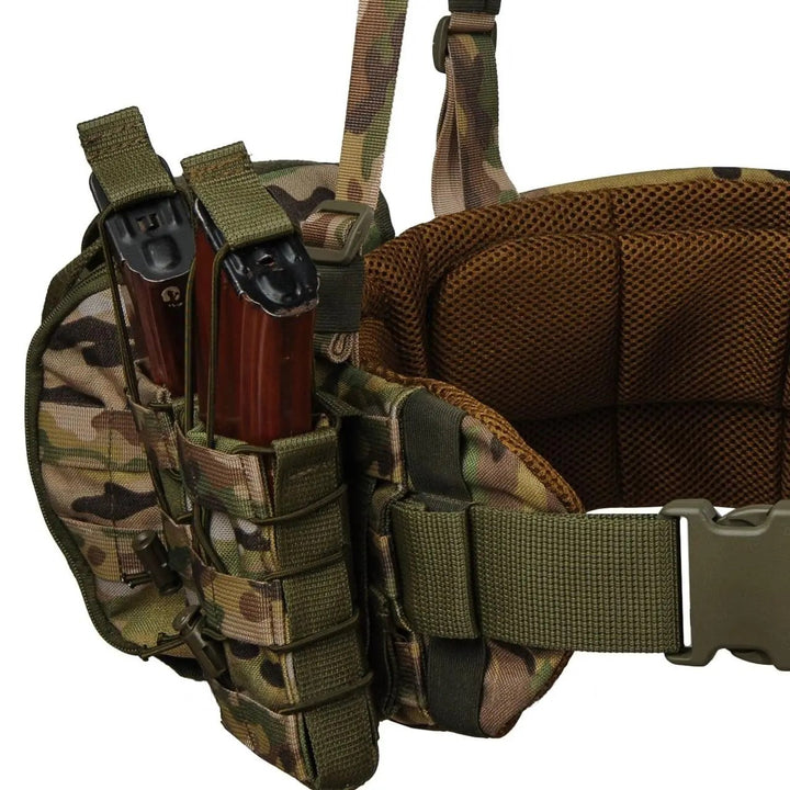 Multicam RPS Tactical Load-Bearing Vest System – Modular Harness with Optional Pouches