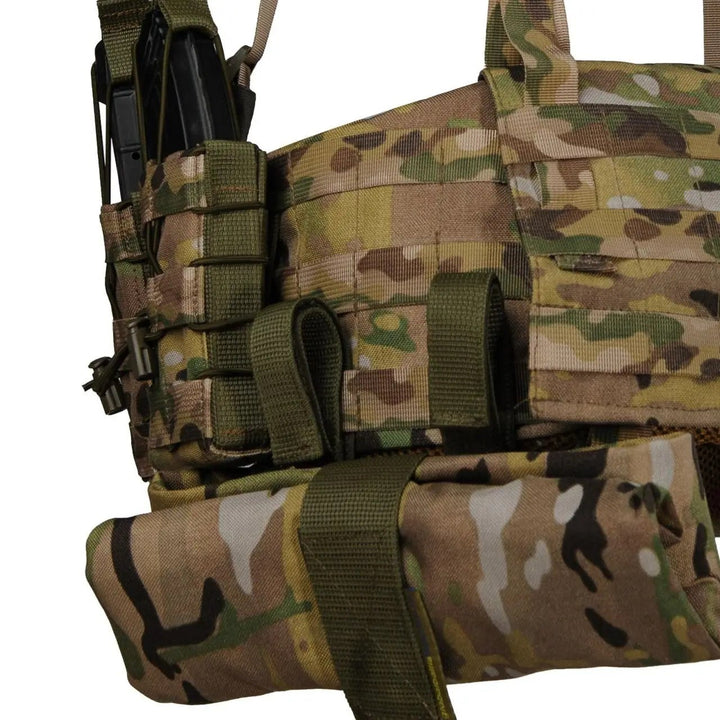 Multicam RPS Tactical Load-Bearing Vest System – Modular Harness with Optional Pouches