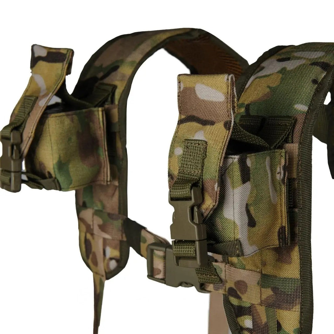 Multicam RPS Tactical Load-Bearing Vest System – Modular Harness with Optional Pouches