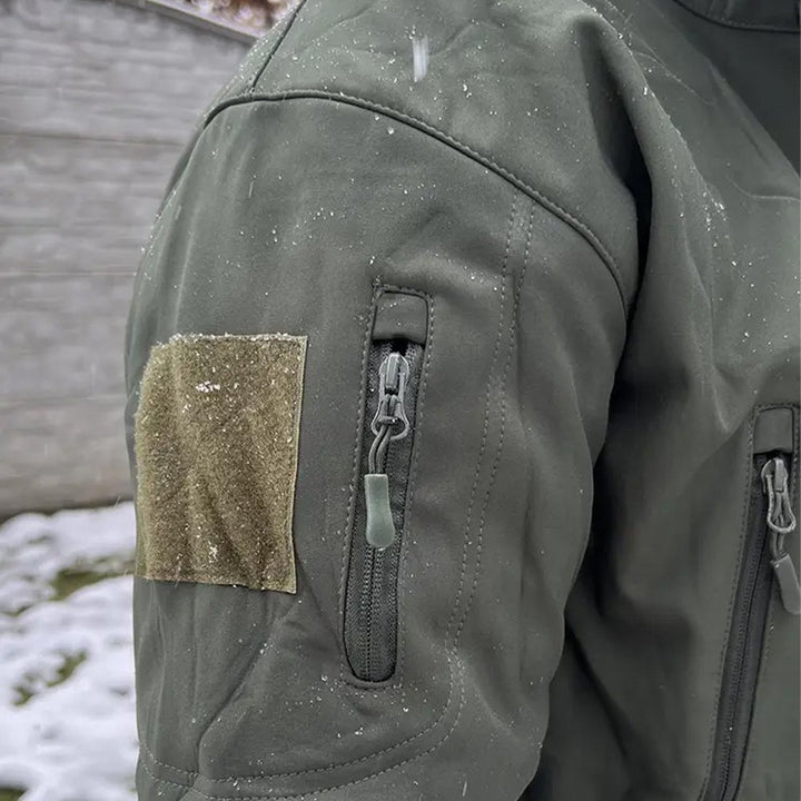 Waterproof Tactical Soft Shell Olive Jacket5