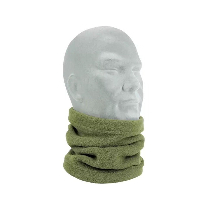 Light Olive fleece Scarf2
