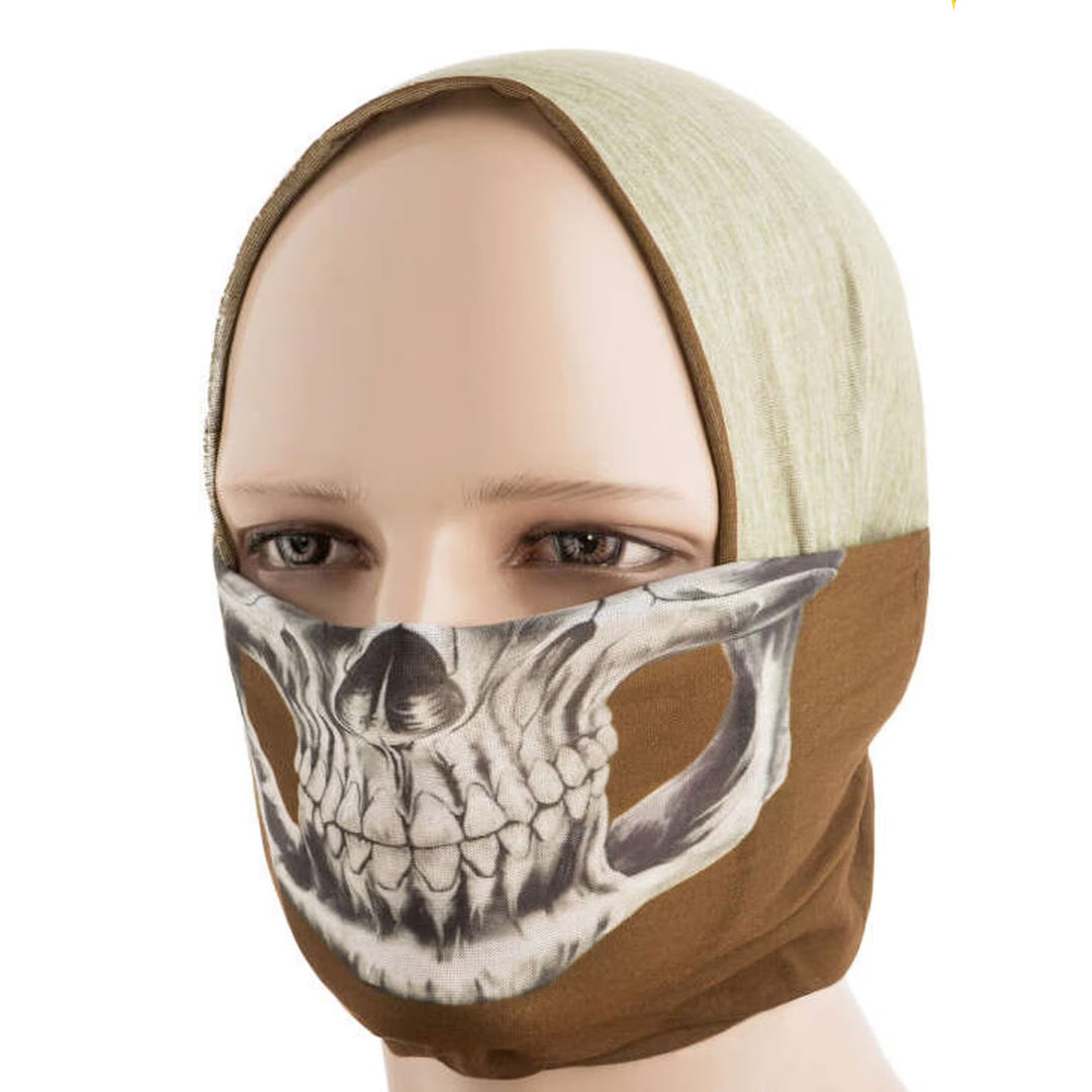 Dual-Color Skull Mask