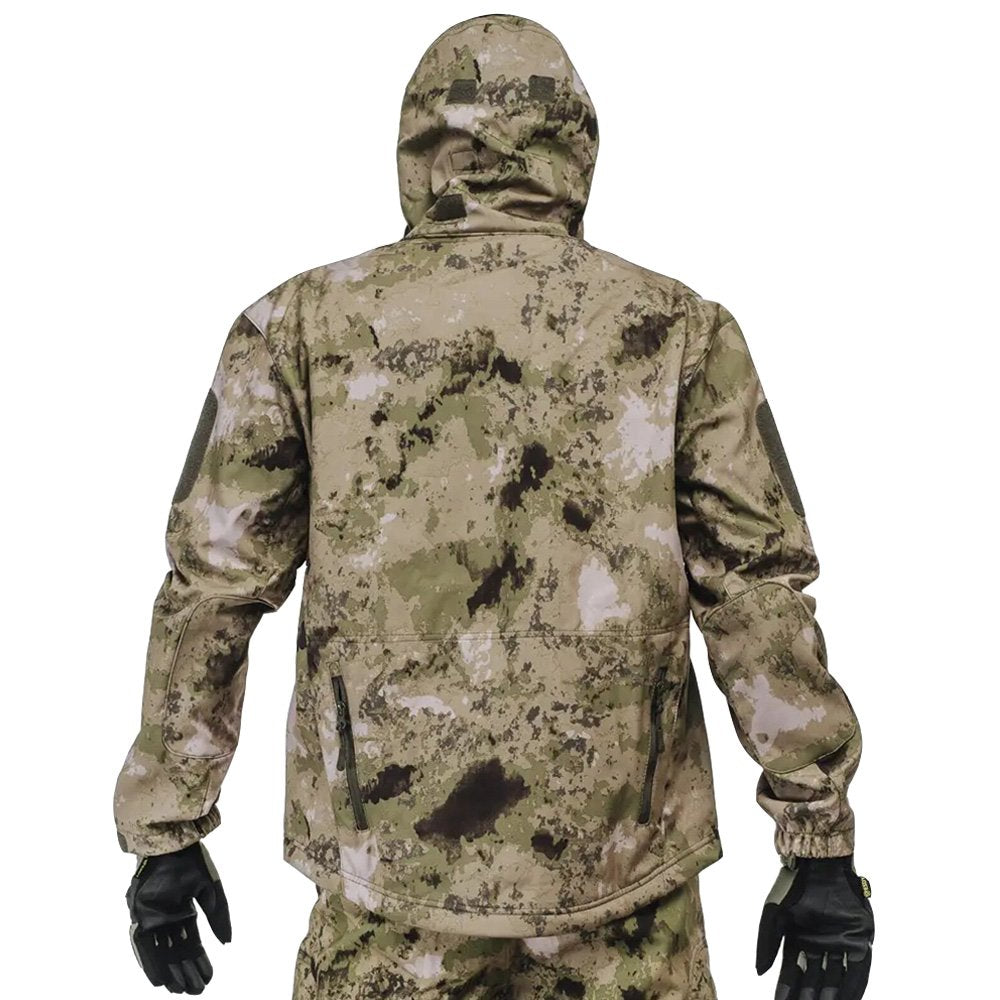 Ukrainian army camouflage jacket Moss camo tactical softshell jacket - Windproof &amp; Waterproof jacket Military gift for men