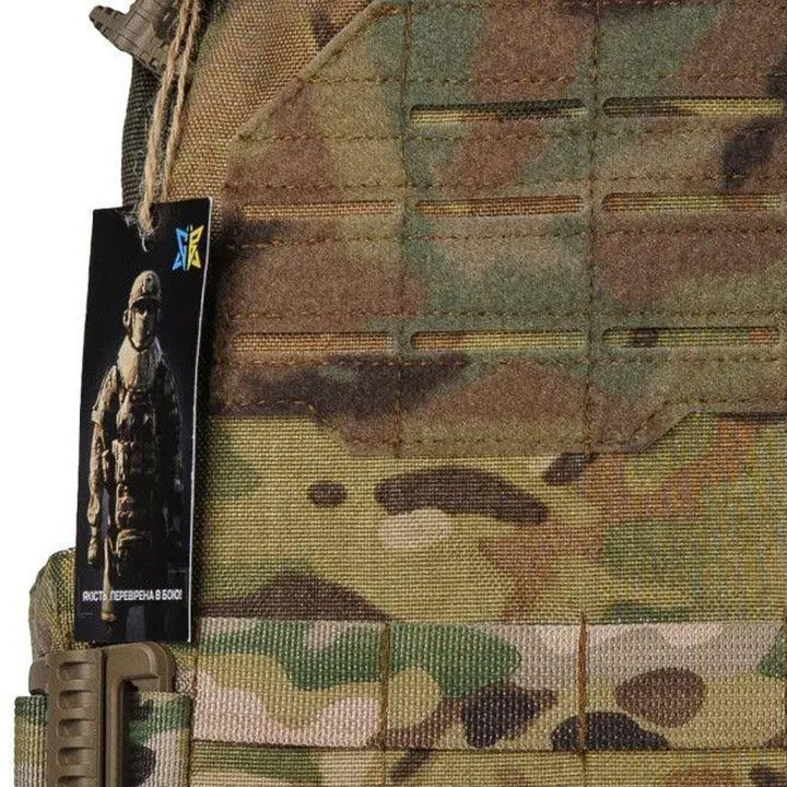 Tactical vest for men molle system multicam