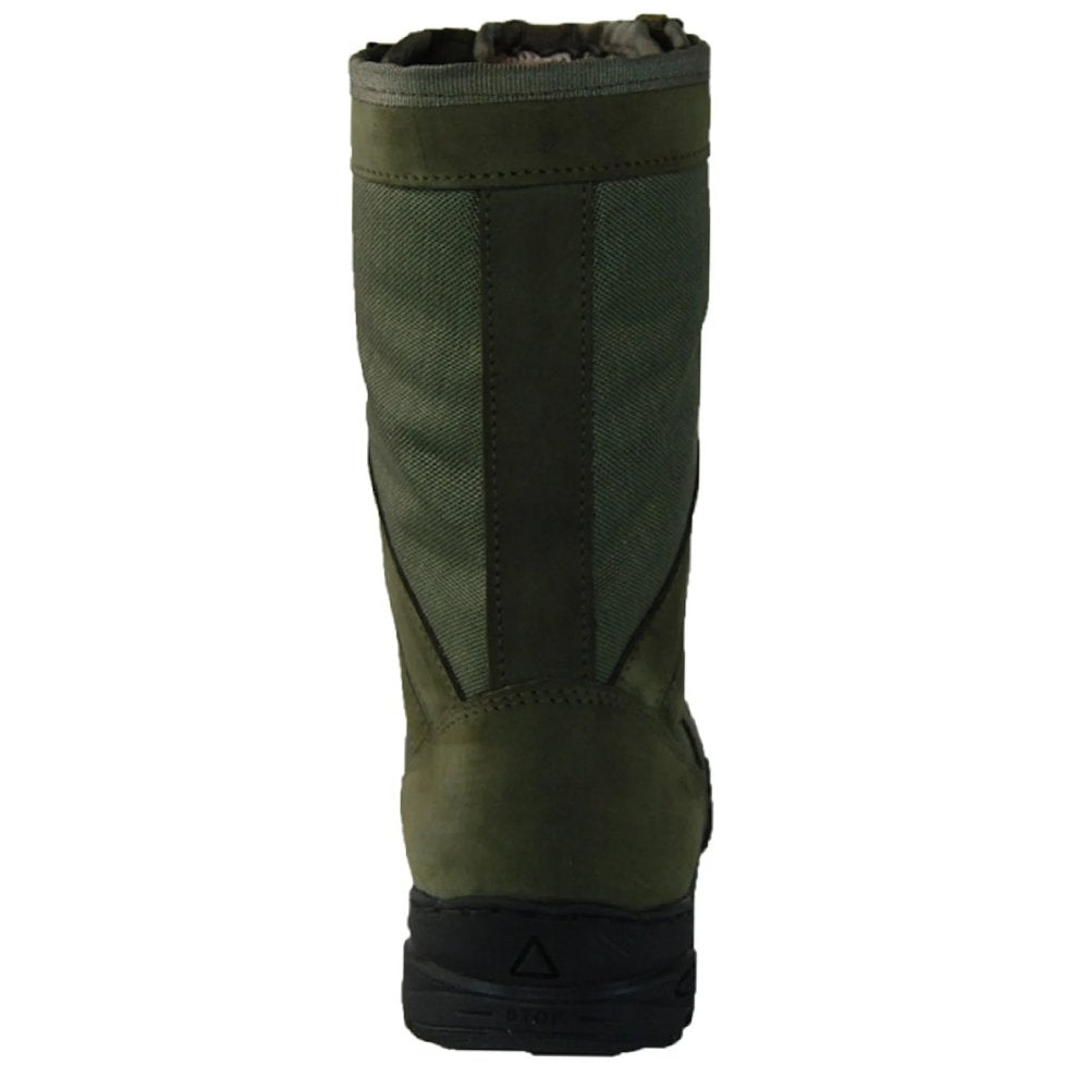 Back view of Ukrainian tactical ankle boots