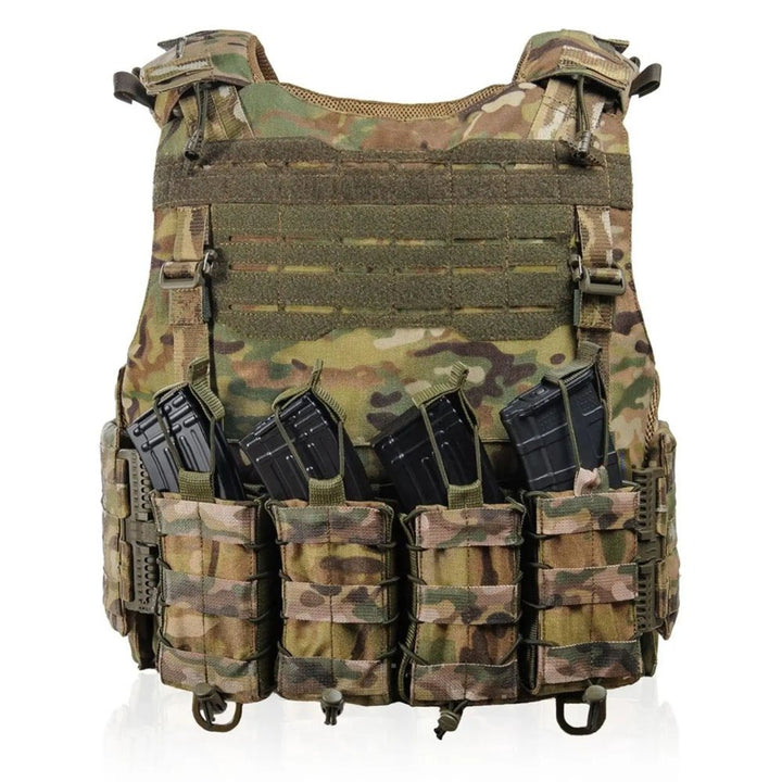 Gen.4 Ukrainian Army Plate Carrier, Multicam Plate Carrier Vest with Molle System