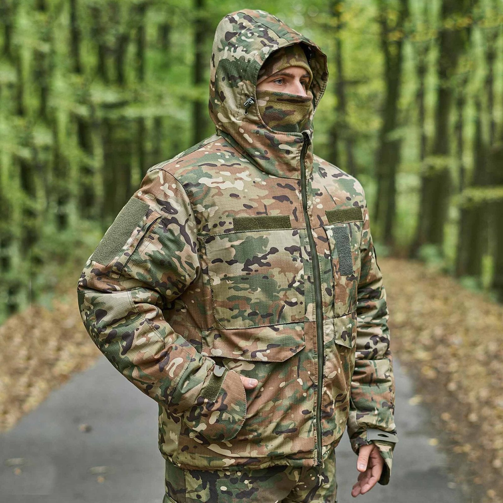 Ukrainian Army Multicam Omni-heat Coat - Winter Waterproof