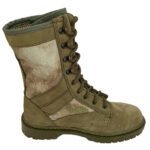 Moss camo ankle boot for men with nubuck leather and mesh lining