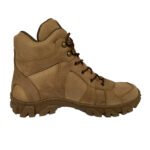 Coyote tactical boot for men with rugged outsole