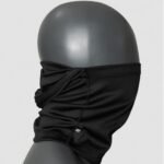Black Military balaclava mask side