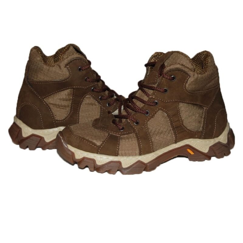Military combat Brown boots