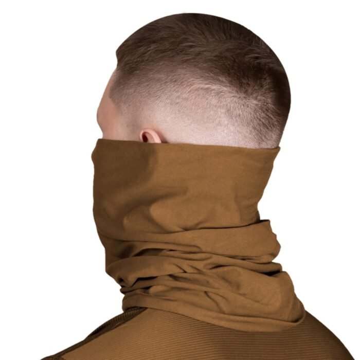 tactical coyote scarf side
