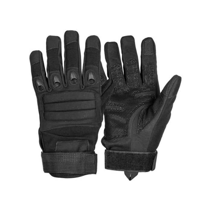 Full-Finger Black Tactical Gloves