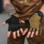 Mechanix M-Pact Coyote VT1060 Fingerless Gloves 2