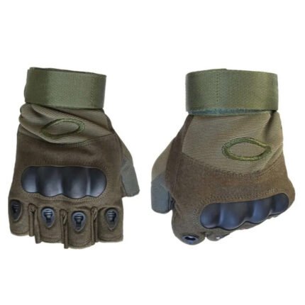 Oakley Fingerless Tactical Gloves Olive