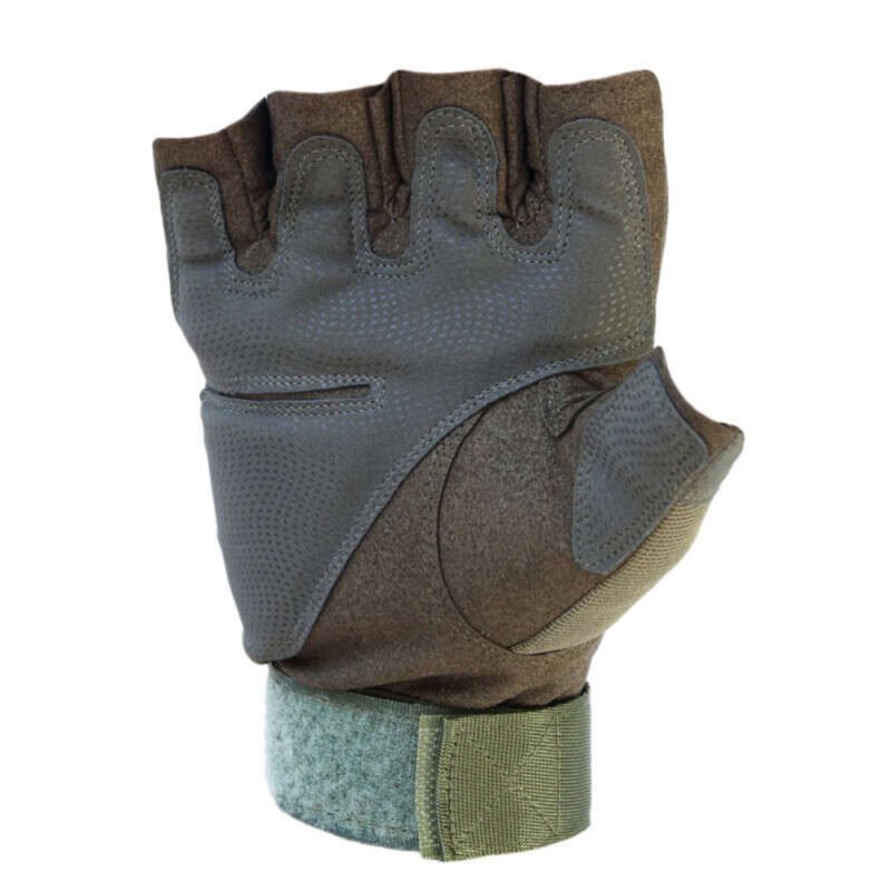 Oakley Fingerless Tactical Gloves Olive3