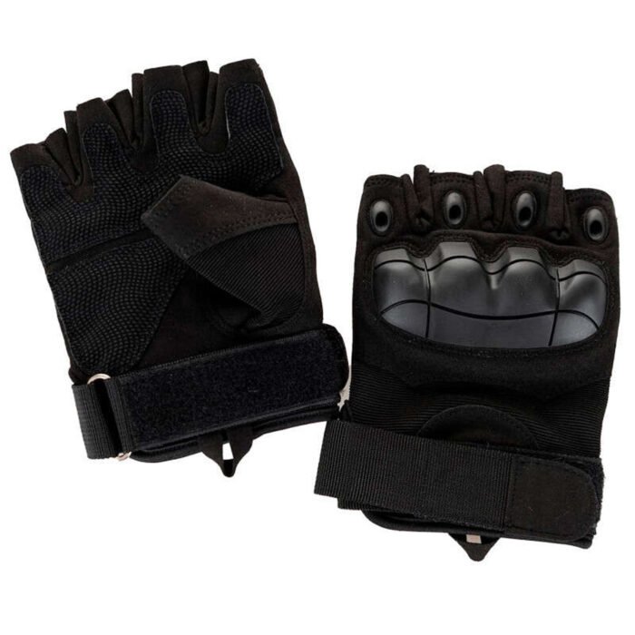 Tactical Black Gloves Multicam Extreme RX Fingerless5