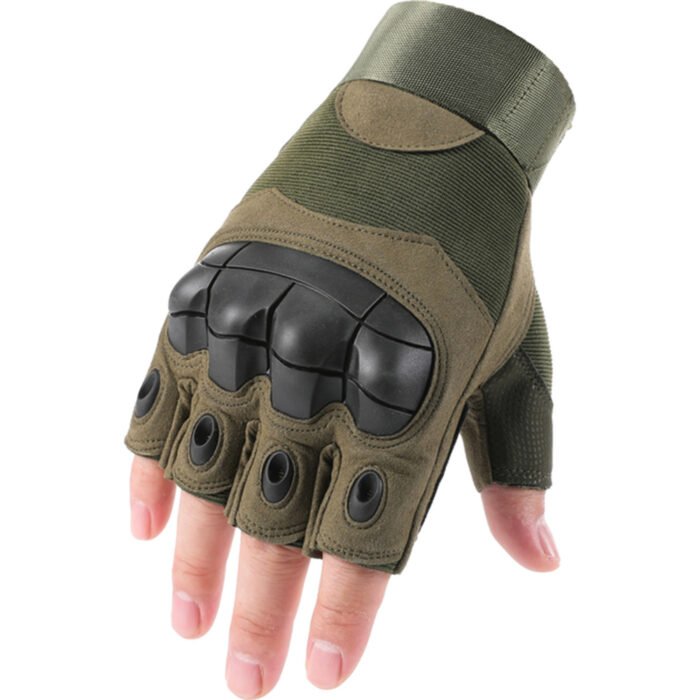Tactical Green Gloves Multicam Extreme RX Fingerless