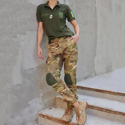 Military Women's Pants and Shirt Set