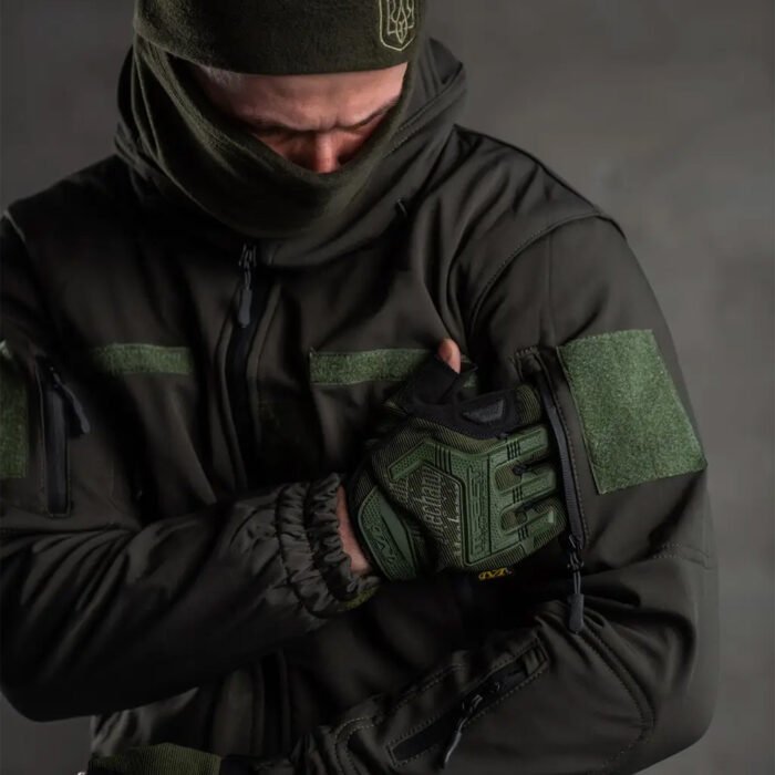 Olive Tactical Softshell Suit4