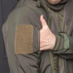 Olive Soft Shell Tactical Windproof Military Jacket7