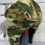 Tactical Multicam Ushanka Hat with Ears2