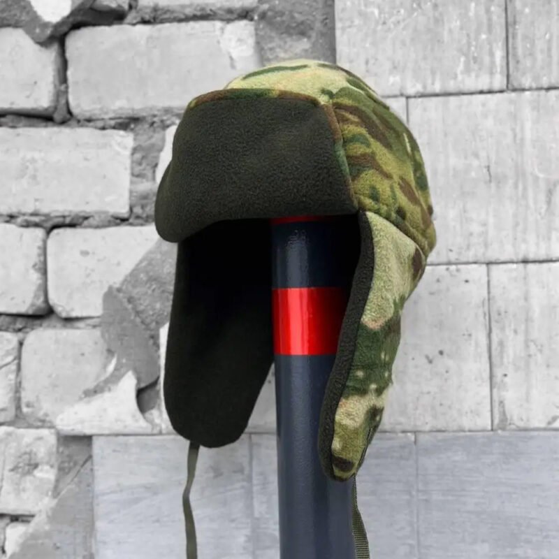 Tactical Multicam Ushanka Hat with Ears3