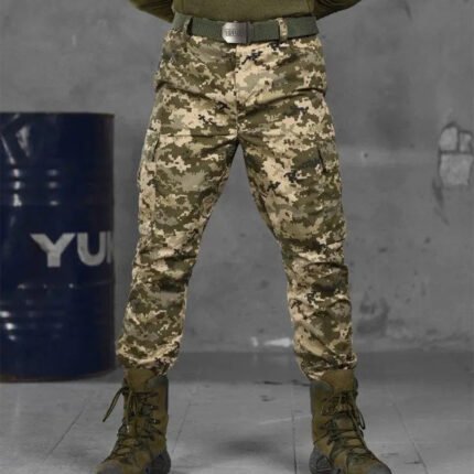 Tactical Pyramid Pixel Rip-Stop Camo Pants