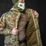 Tactical Waterproof Rip-Stop Military Multicam Jacket with Hood and Mesh Lining4