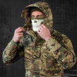 Tactical Waterproof Rip-Stop Military Multicam Jacket with Hood and Mesh Lining7