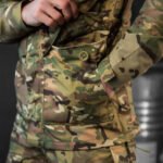 Tactical Waterproof Rip-Stop Military Multicam Jacket with Hood and Mesh Lining8