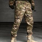 Tactical Winter Fleece-Lined Multicam Combat Pants5