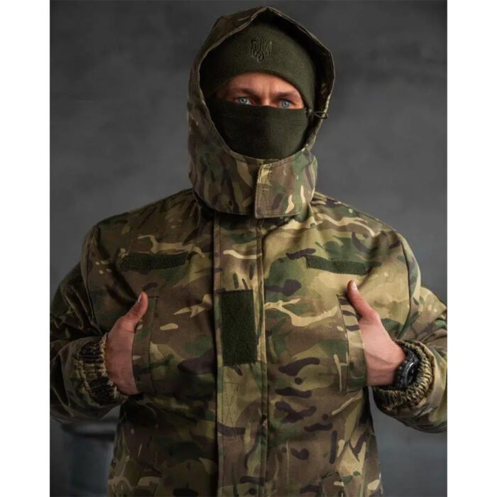 Tactical Winter Multicam Jacket with Fleece2