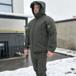 Waterproof Tactical Soft Shell Olive Jacket